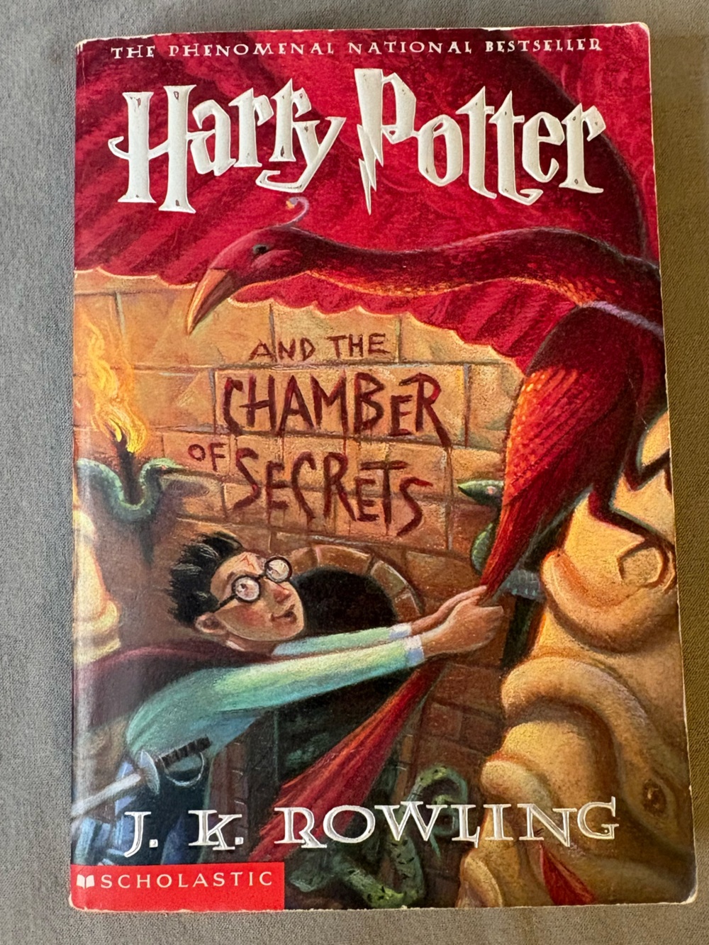 Harry Potter and the Chamber of Secrets - Red Paperback by Scholastic